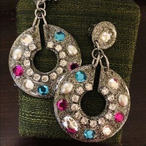 Vintage signed fernellas NYC jools 80’s earring